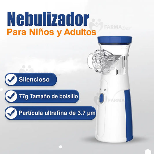 Nebulizador de Malla (Mesh) Portátil para Niños y Adultos — imagen 2