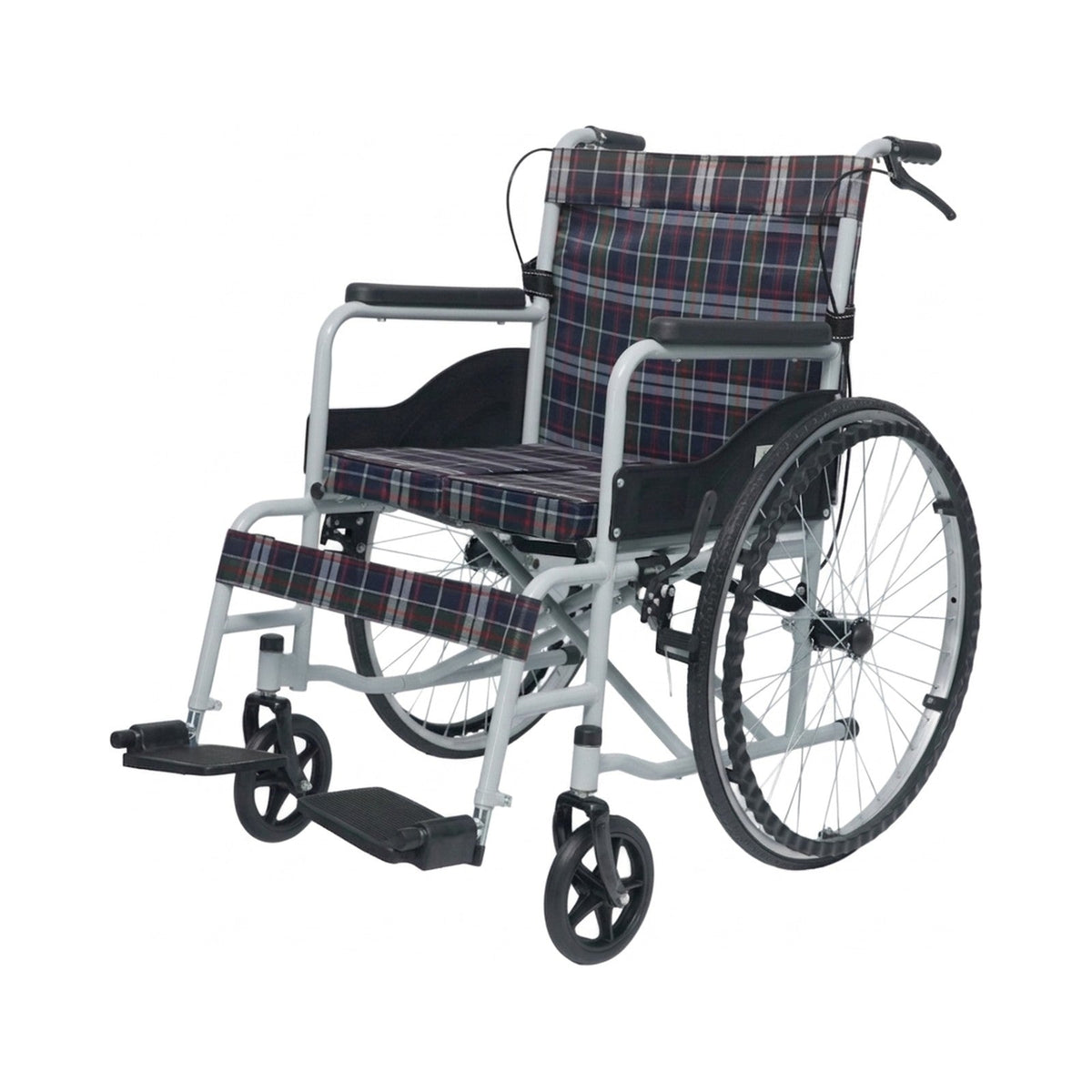 Silla de ruedas plegable de acero FARMADAR