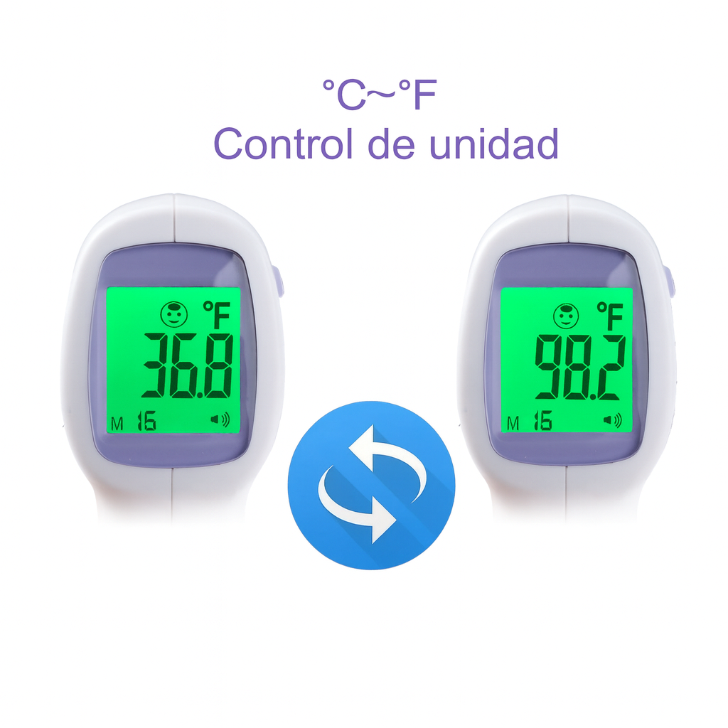 Termómetro Digital Infrarrojo sin Contacto AD-802 — imagen 6