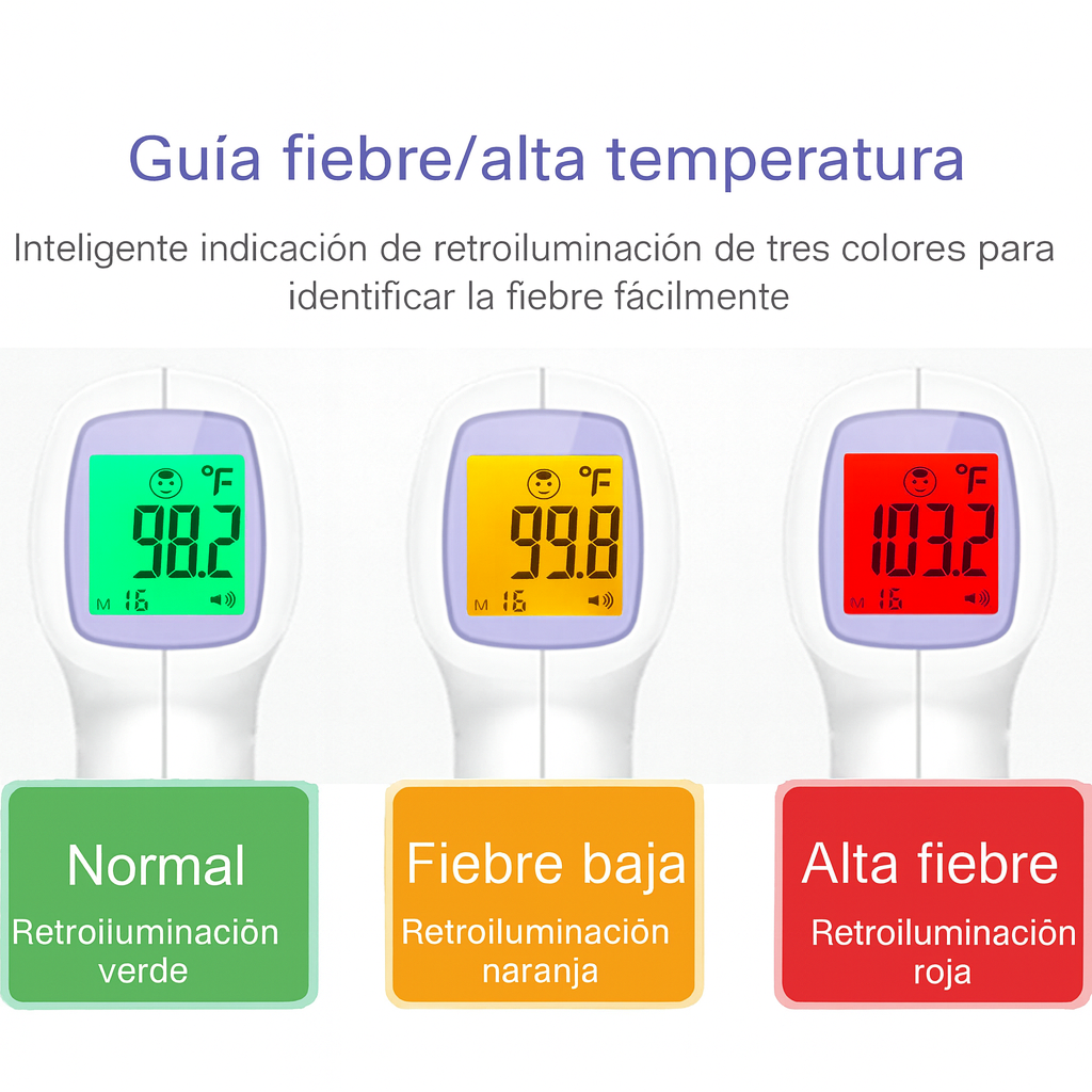 Termómetro Digital Infrarrojo sin Contacto AD-802 — imagen 4