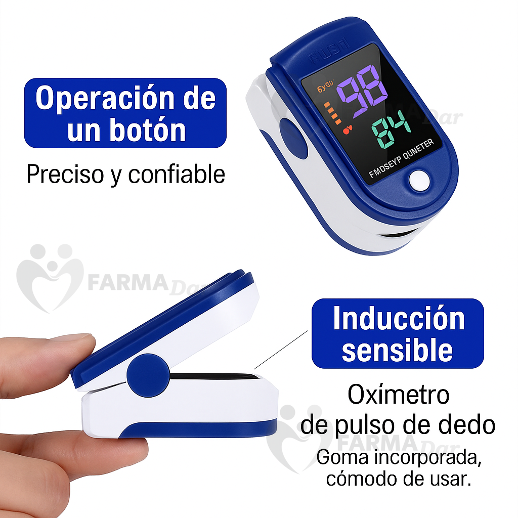 Oxímetro de Pulso Digital para Dedo AD-902 — imagen 4
