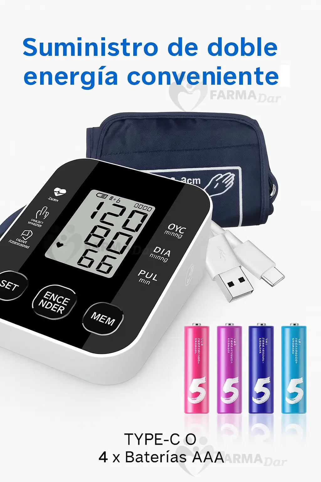 Baumanómetro Digital de Brazo BP-S10 Negro — imagen 3