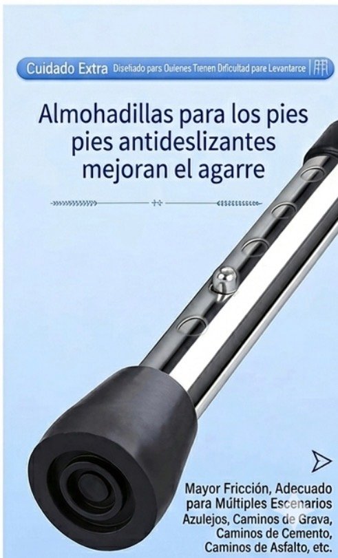 Andadera Ortopédica Plegable de Altura Ajustable para Adulto — imagen 4