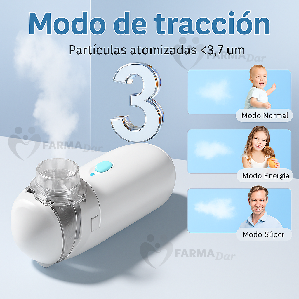 Nebulizador Ultrasónico Portátil N3 — imagen 2
