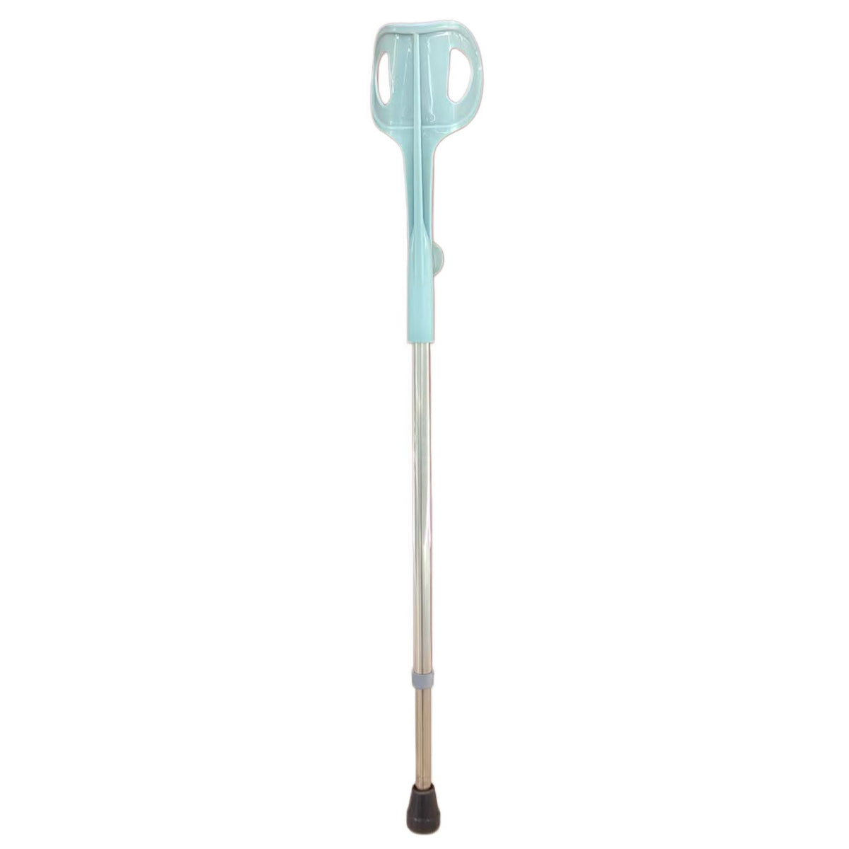 Muleta de codo de acero inoxidable con altura ajustable