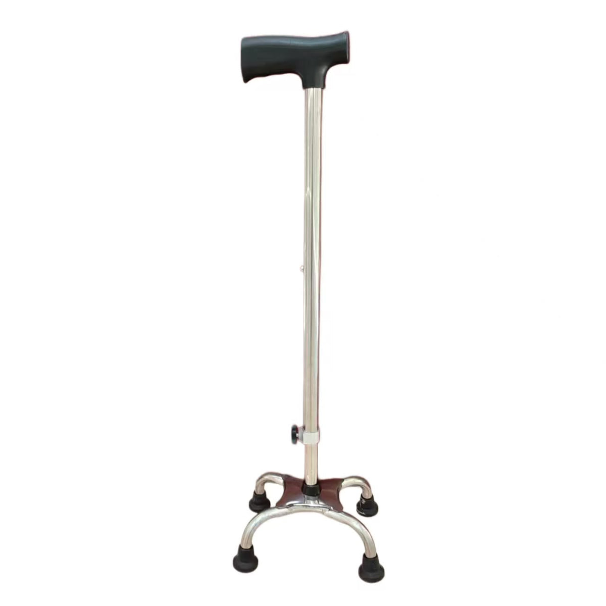 Bastón ortopédico de 4 patas de acero con altura ajustable FARMADAR