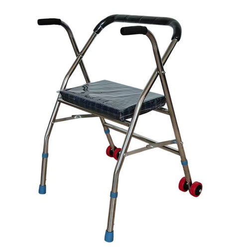 Andadera con ruedas y asiento plegable FARMADAR