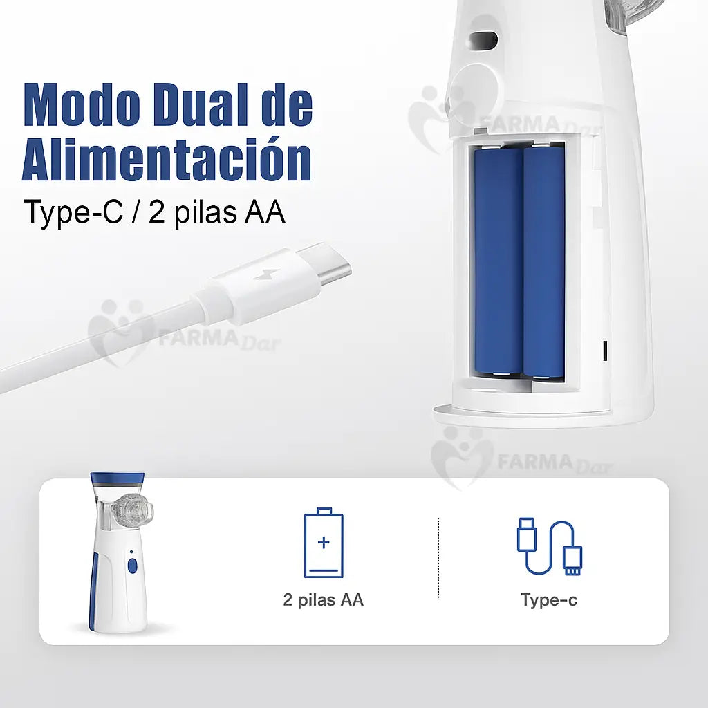 Nebulizador de Malla (Mesh) Portátil para Niños y Adultos — imagen 4