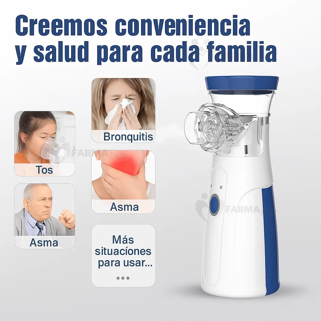 Nebulizador de Malla (Mesh) Portátil para Niños y Adultos — imagen 3