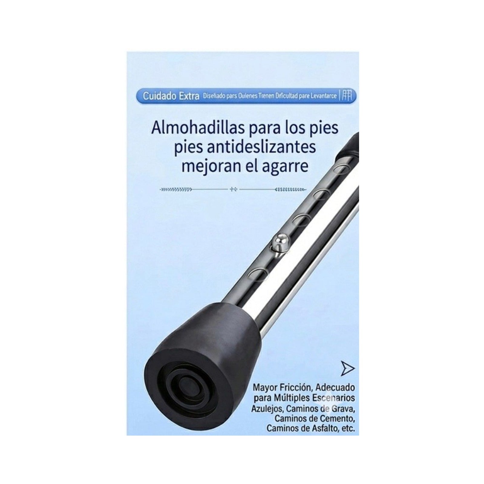 Andadera Ortopédica Plegable de Altura Ajustable para Adulto — vista 4