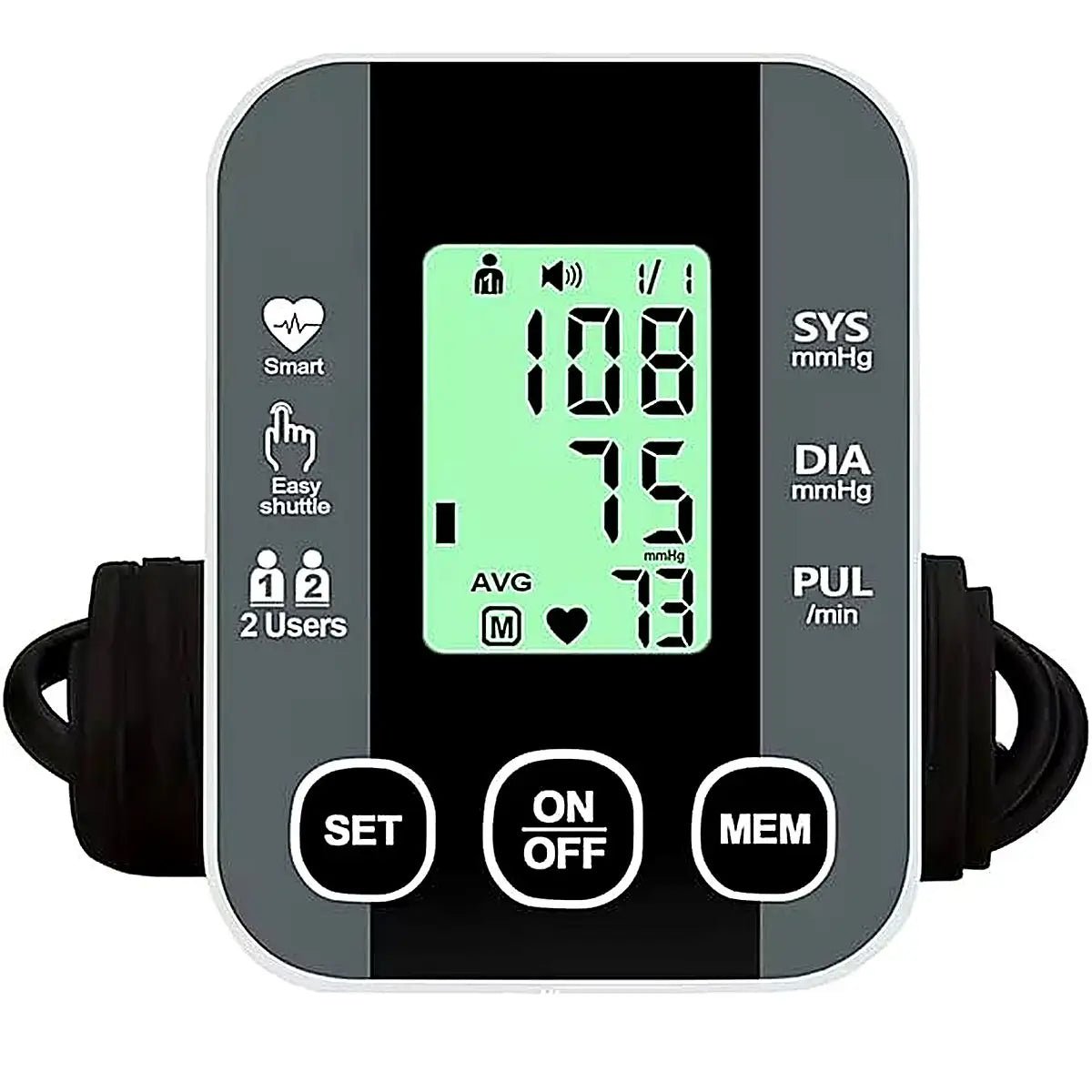 Baumanómetro Digital de Brazo BP-S10 Negro
