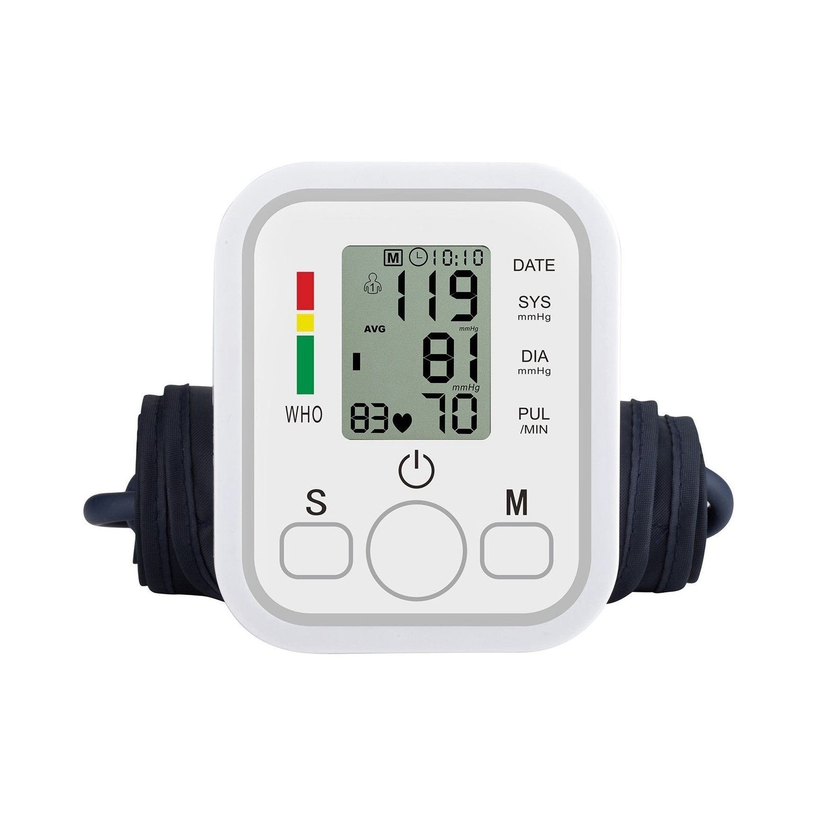 Baumanómetro Digital de Brazo BP-S04 Blanco