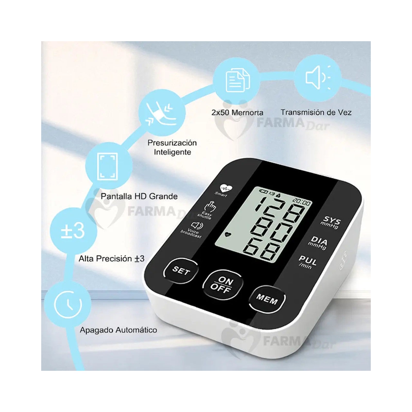 Baumanómetro Digital de Brazo BP-S10 Negro — vista 2