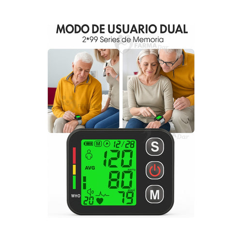 Monitor de Presión Arterial Automático de Muñeca BP-A02 — vista 2