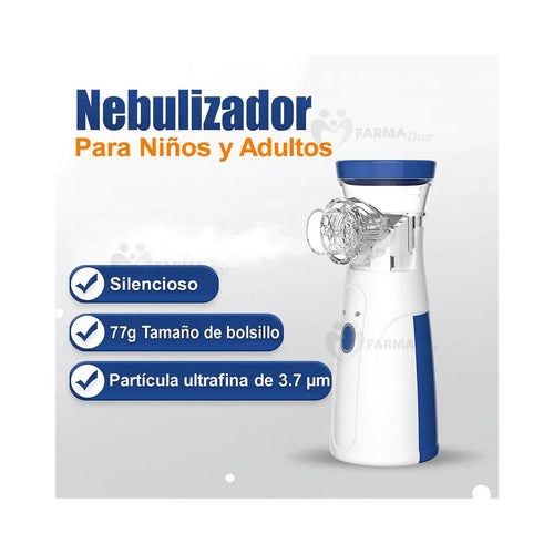 Nebulizador de Malla (Mesh) Portátil para Niños y Adultos — vista 2