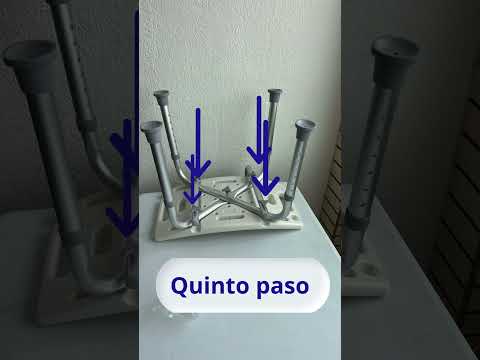 Silla de Ducha de Aluminio Ajustable con Descansabrazos