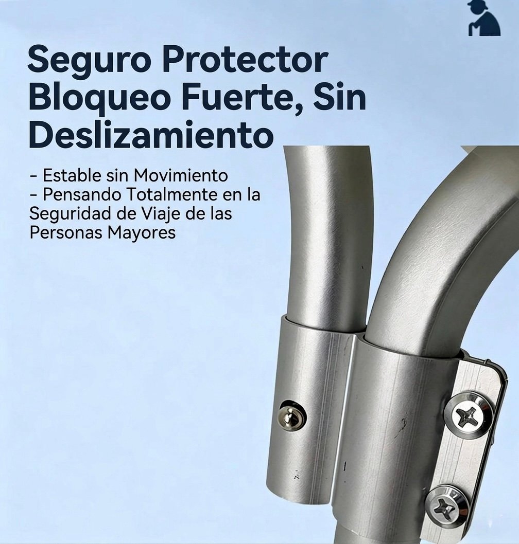 Silla de Ducha de Aluminio Ajustable con Descansabrazos — imagen 3