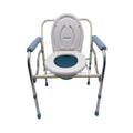 Silla Cómodo 3 en 1 para Baño y WC de Aluminio Ajustable
