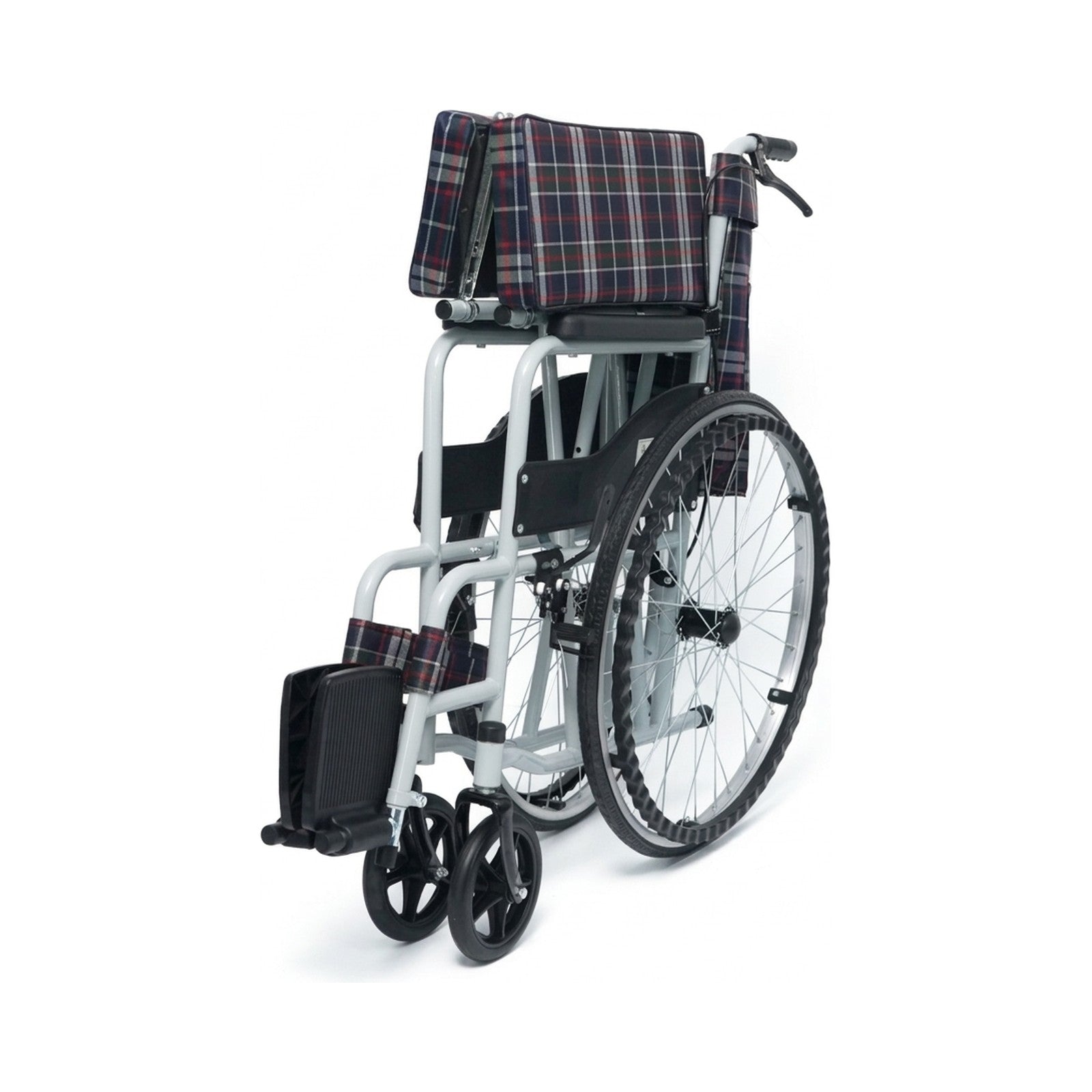 Silla de Ruedas Plegable de Acero Compacta — vista 3