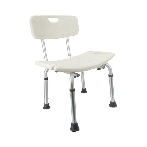 Silla para Ducha de Aluminio con Asiento Antiderrapante