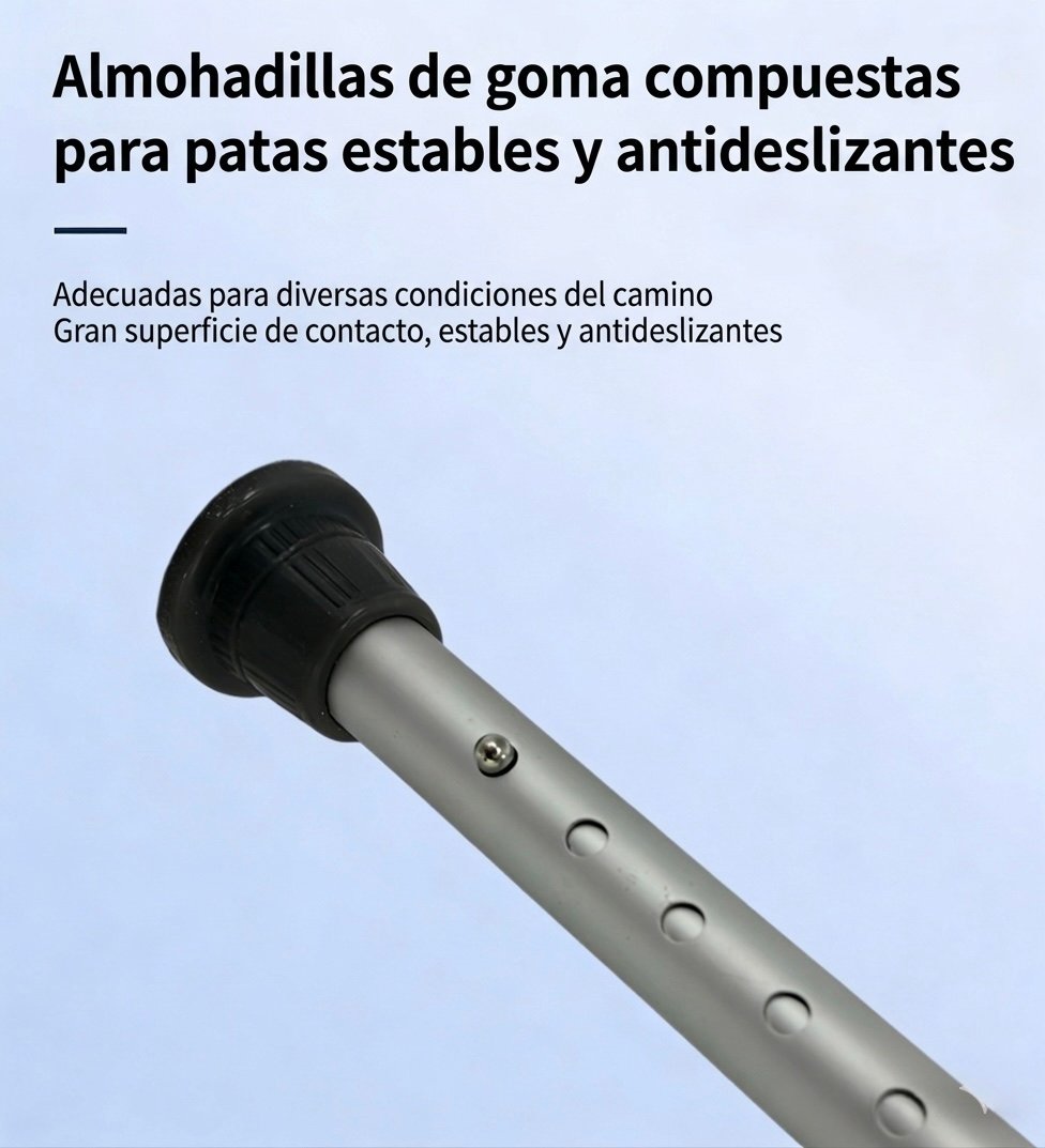 Silla para Ducha de Aluminio con Asiento Antiderrapante — imagen 4