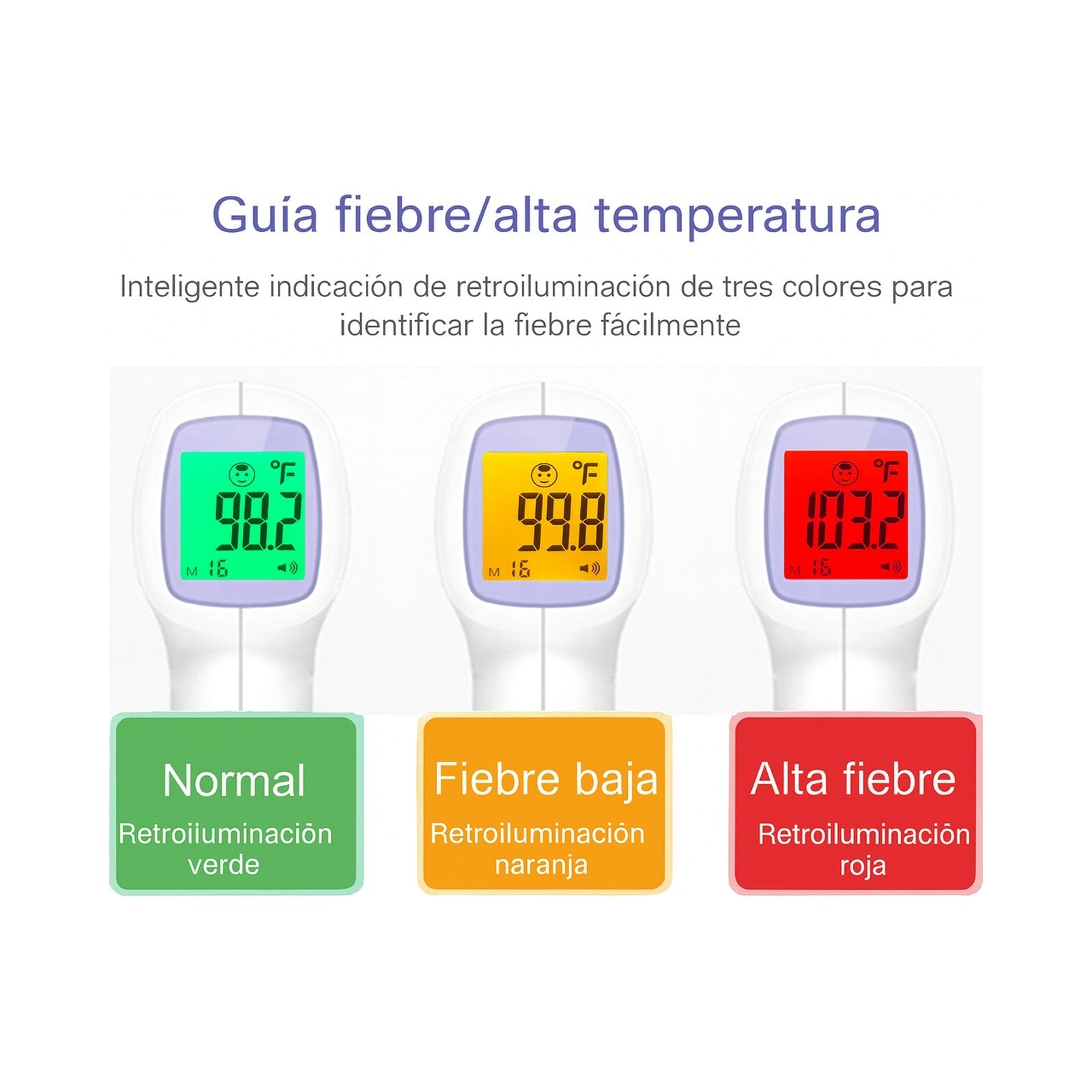 Termómetro Digital Infrarrojo sin Contacto AD-802 — vista 4