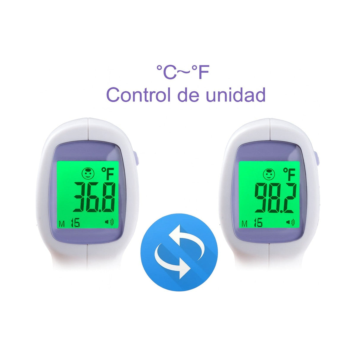 Termómetro Digital Infrarrojo sin Contacto AD-802 — vista 6