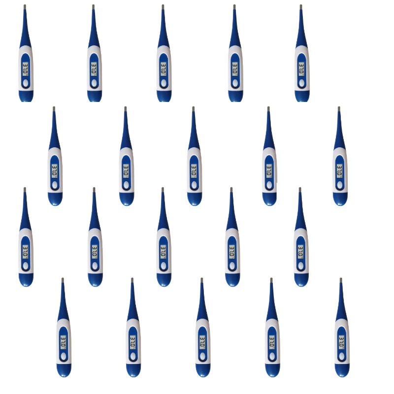 Termómetro Digital Tipo Pluma — Paquete de 20 Piezas